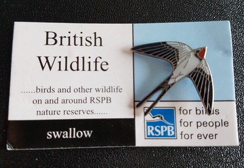 Rspb pin badge card - rspb,