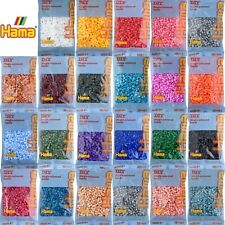Hama Beads 1000 Pack for Pegboards Genuine Hama Fuse Melt Bead Packs -Full Range
