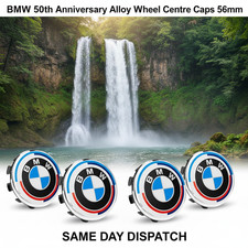 BMW 50th Anniversary M5 Alloy Wheel Centre Caps 56mm Set of 4