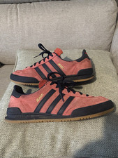 Adidas Jeans Mk2 Trainers . Suede 2015 Issue. Red. Uk Size 6 