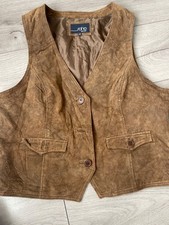 biker leather vest