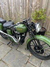 1938 Rudge Sports Special 500cc Post Vintage  Machine  Motorcycle,