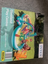 Intex Dinoland Play Center Outdoor Garden Paddling Pool Inflatable Kids Swimming