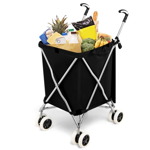90l collapsible shopping cart - shopping,