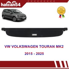 For 2015-2025 VW VOLKSWAGEN Touran Mk2 Parcel Shelf Boot Load Cover 1.6 2.0 TDI