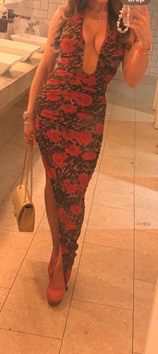 Polly leopard print midi - polly,