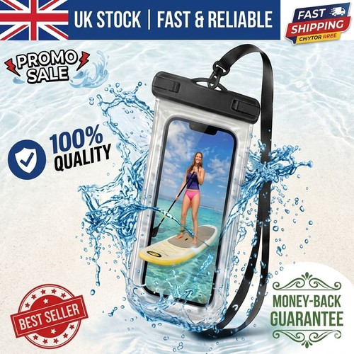 Waterproof phone pouch - waterproof, dry