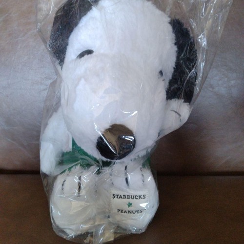 Starbucks snoopy peanuts plush - peanuts,