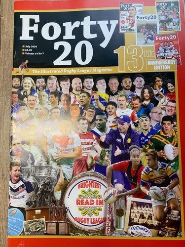 Forty rugby league - league, magazine