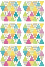 Craftwork Cards Die Cut Bunting 144 Pennets/Bunting 6 Sheets in Total New