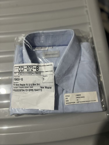 First bus uniform men blue - uniform, men’s