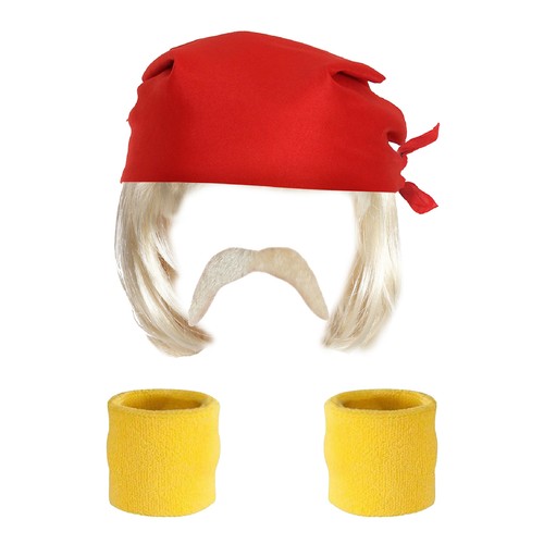 1980 wrestler hogan costume - hogan,