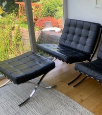 Barcelona Chair & Foot Stool