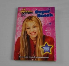 Vintage Hannah Montana Super Sneak Cyrus By Disney (2006, Paperback) Book G11