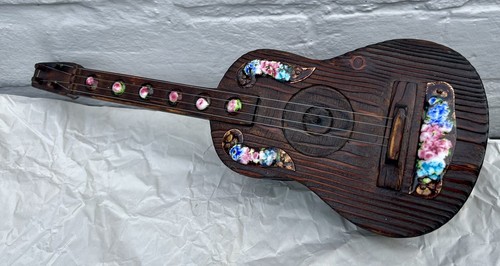 Vintage folk art music box