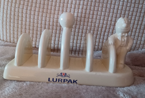 Lurpak ceramic toast rack with - toast,