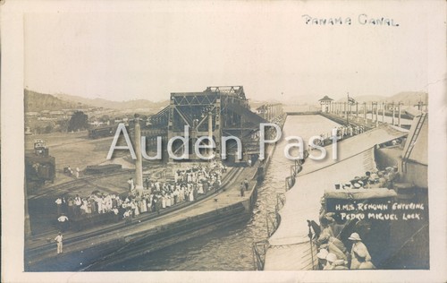 Panama canal hms renown - hms,