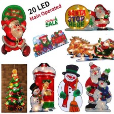 20 LED Christmas Window