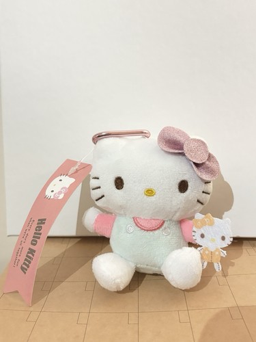 Hello kitty plush doll keyring - hello,