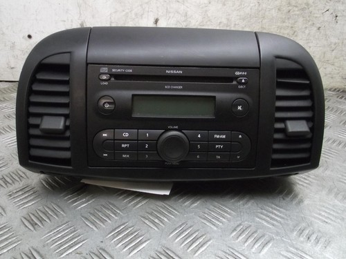 Nissan micra radio stereo 6cd - nissan,