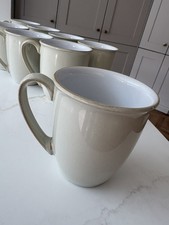 Denby England Linen Curved Mug