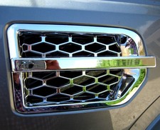 Chrome Side Wing Air Intake