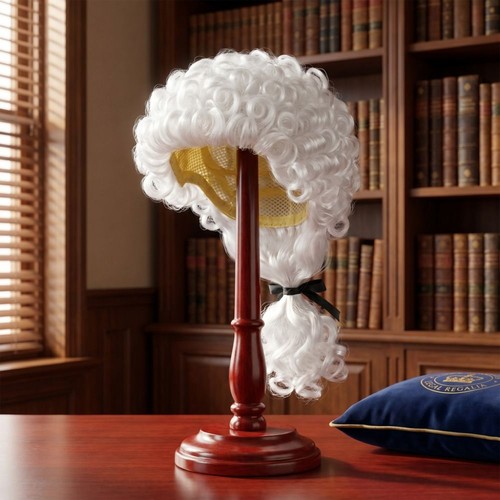 1pc white wig - 1pc,