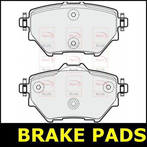 Brake pads rear - brake, for