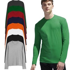 Mens Long Sleeve T-Shirt 100%