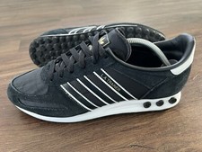 ADIDAS Originals LA 1 Mens Running Terrace Trainers, Black/White - Size 10