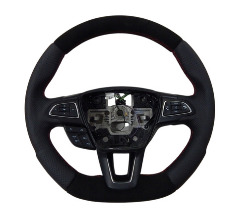 New leather steering wheel - new,