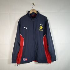 Puma Jacket Men’s Blue UK Size XL Rugby League Great Britain Signed Paul Wellens