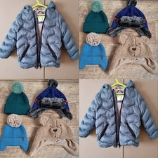 Zara Boys Jacket and hats 3-4 Years Old