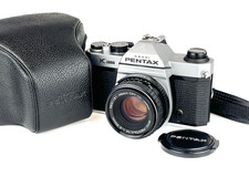 Pentax k1000 film camera 35mm - film,