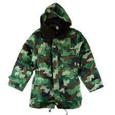Serbian Army Parka Jacket M93 Oak Leaf Camouflage w Thermal Liner Medium 172/100