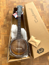 Tanglewood 4 String Banjolele,Nylon strung Ukelele 25ins closed back,clear front