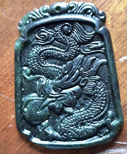 Vintage black chinese - black, hand