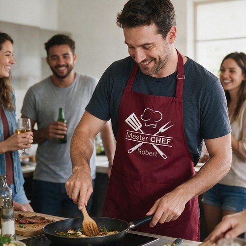 Master chef personalised mens - master,