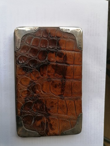Crocodile card case c1887 - crocodile,
