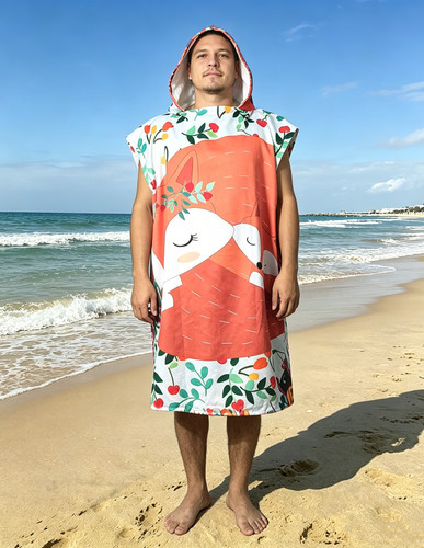 Unisex animal hooded beach - unisex,