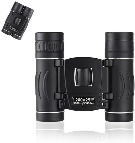 200x25 compact binoculars - 200x25, for