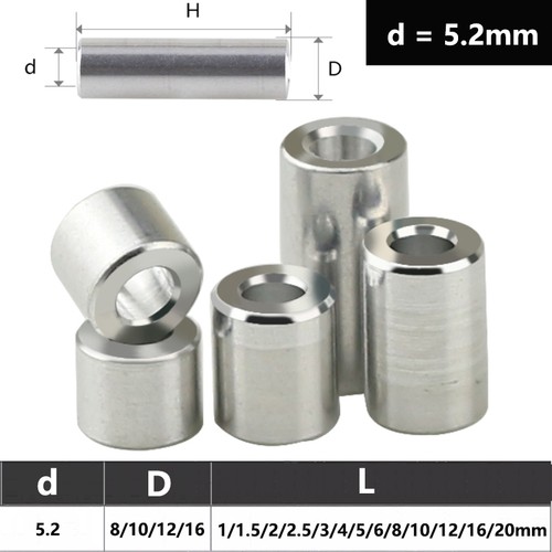 Aluminium standoff spacers - aluminium,