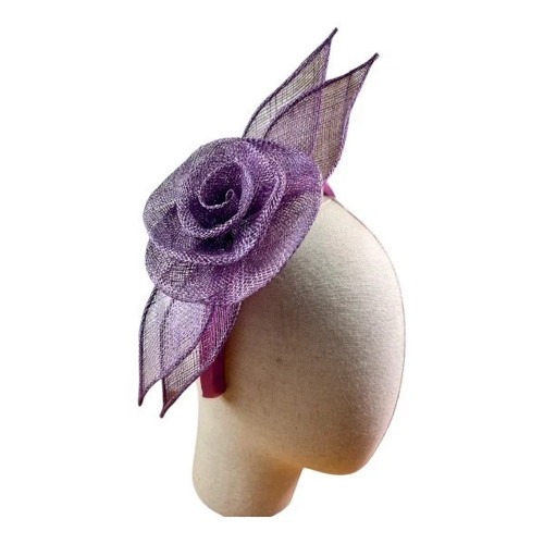 Women flower fascinator - flower,