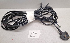 Heavy duty cord 3x0.75mm2 with plug from a Bissell carpet cleaner 7.5m long