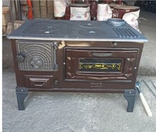 Enameled cast iron - enameled, wood