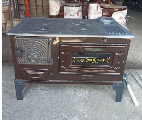 Enameled cast iron wood - cast,