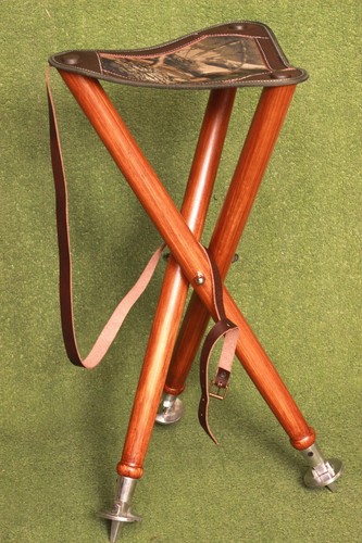 Tripod stool wooden portable - stool,