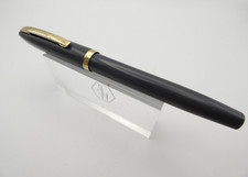 Vintage Sheaffer Imperial I Grey Cartridge Fountain Pen, GT, Med Nib, c1960