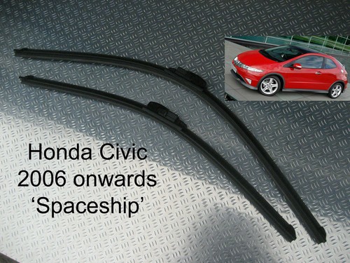 Front wiper blades - front, civic