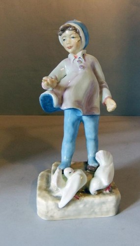 Vintage royal worcester figure - vintage,